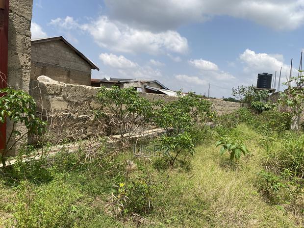 Gated Land With an Uncompleted Story Building at Domeabra Near Knust photo 3