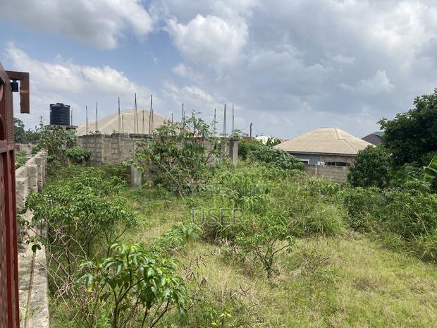 Gated Land With an Uncompleted Story Building at Domeabra Near Knust photo 11