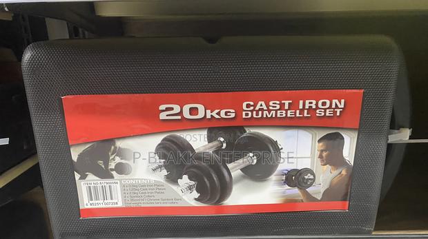 20kg Cast Iron Dumbbell Set 10kg*2