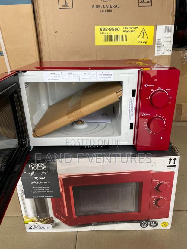 George Home Red Microwave - Uk photo 2