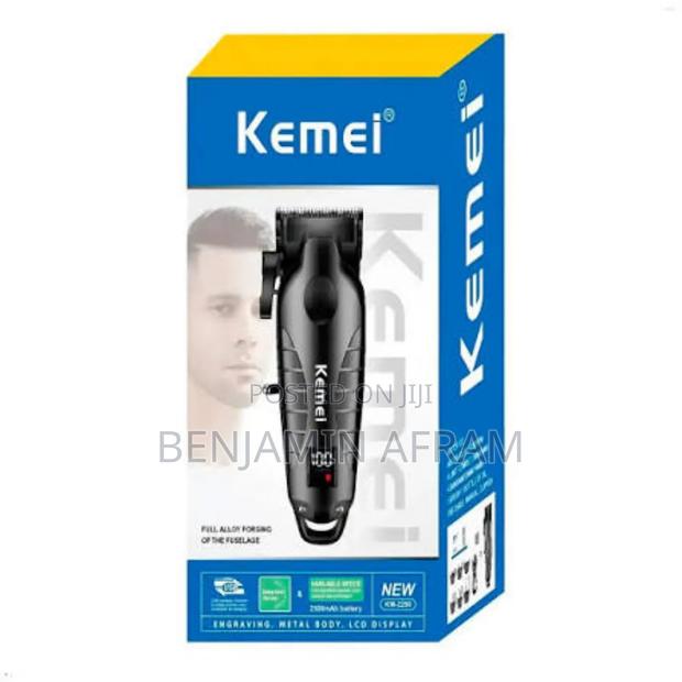 Rechargeable Hair Clippers With Sharp Blade Km-2290 photo 2