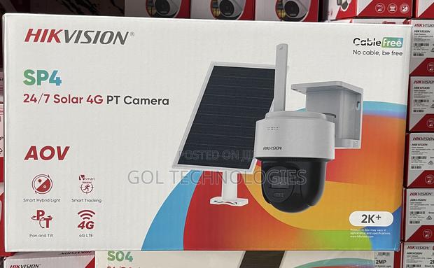 Hikvision Solar 4g Pt Network Camera Ds-2cfsp4/4g 24/7 Solar 4g 4mp · Photo 3