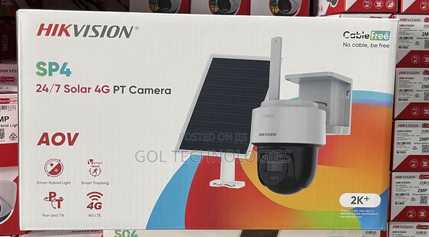 Hikvision Solar 4g Pt Network Camera Ds-2cfsp4/4g 24/7 Solar 4g 4mp · Photo 4