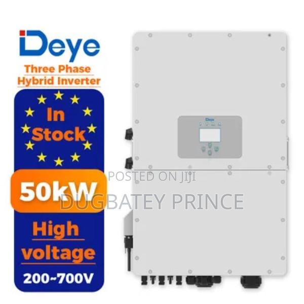 Deye 50kw Hybrid Inverter-High Voltage