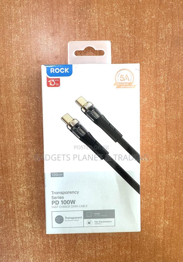 Rock Z21 Transparency Series Fast Charge Data Cable Type-c · Photo 3