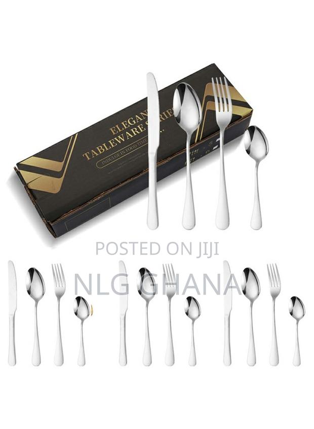 16pcs Silverware Set Stainless Steel Flatware Utensils. Tvx26722 photo 2