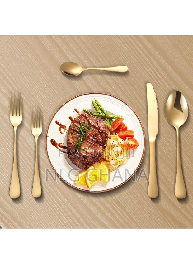 16pcs Silverware Set Stainless Steel Flatware Utensils. Tvx26722 photo 3