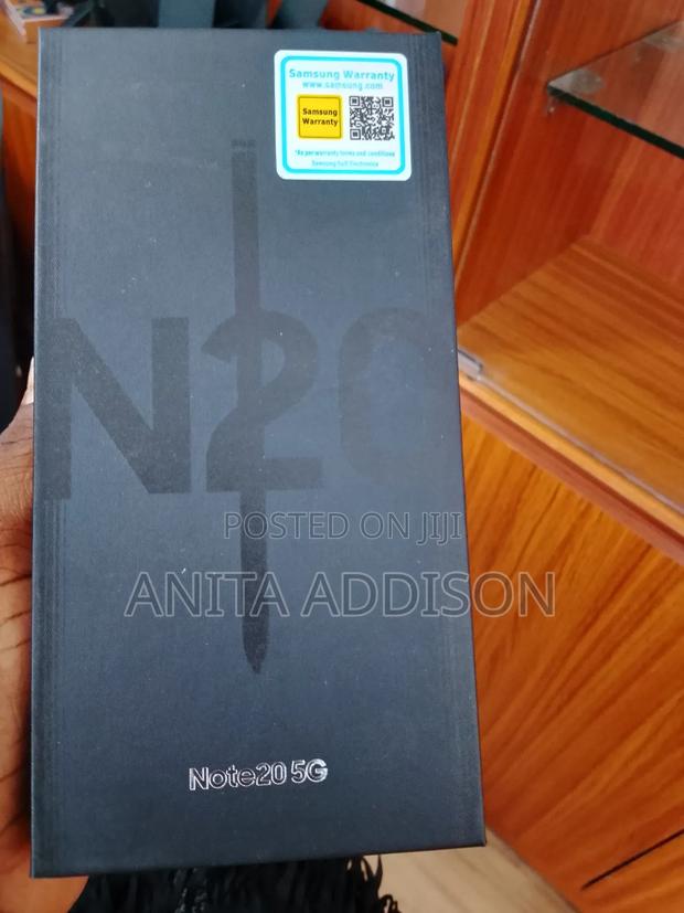 New Samsung Galaxy Note 20 5G 128 GB Black · Photo 3