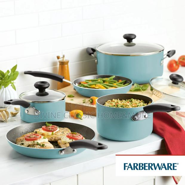 Farberware Easy Clean 12 PCS Nonstick Cookware Set With Cooking Tools photo 2