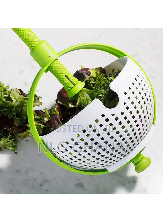 Spin Cleaning Strainer Washing Basket With Handle. Tvx11138 photo 4