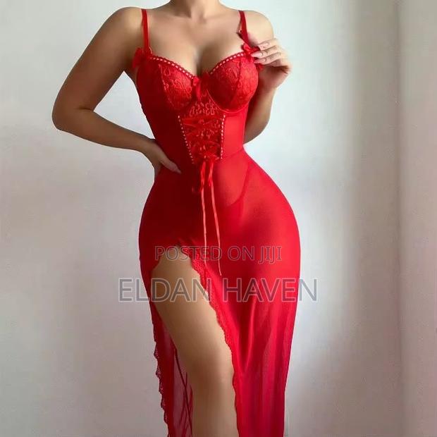 See Through Mesh Night Wear