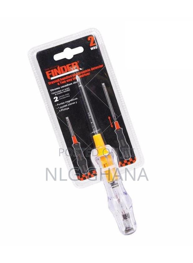 500v 3mm Voltage Tester 2 Way Screwdriver Flat. Ghx1411