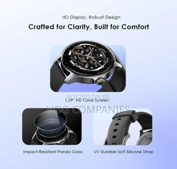 Oraimo Watch Nova R 1.39'' Panda Glass Ip68 Smart Watch photo 3