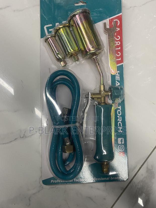 Gas Heat Blow Torch With Multiple Burner Heads And Hose photo 2