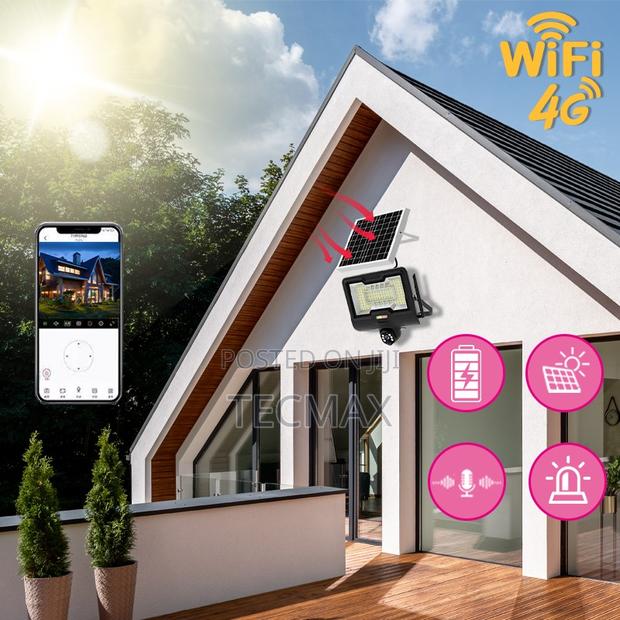Flood Light 4g Solar Security Camera-600w photo 2