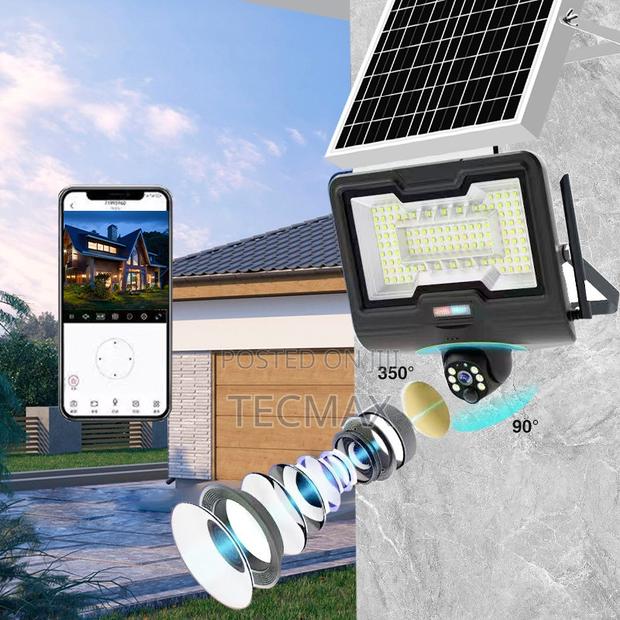 Flood Light 4g Solar Security Camera-600w photo 4