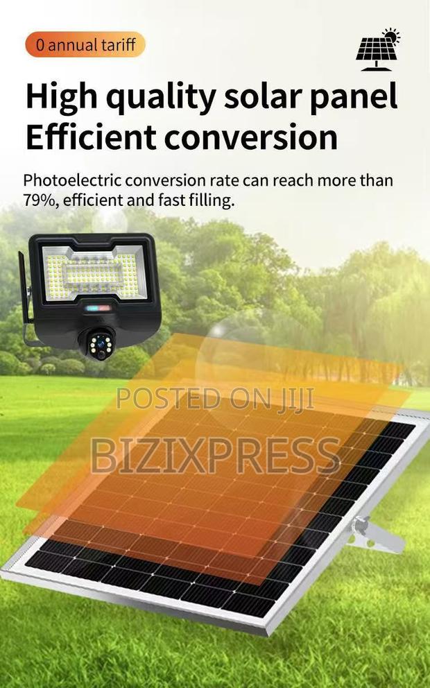 4g Floodlight Solar Camera-600w photo 6
