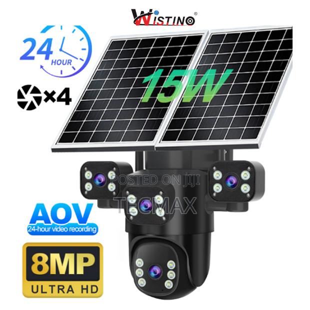 4g 4 Lens Solar Camera photo 2