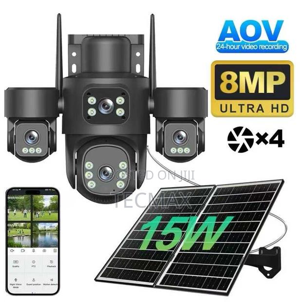 4g 4 Lens Solar Camera photo 3