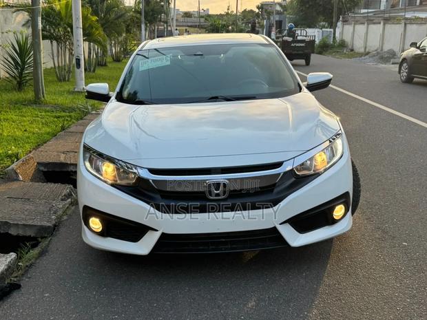 Honda Civic EX-T 4dr Sedan (1.5L 4cyl) 2016 White photo 2