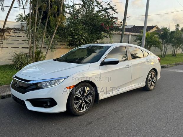 Honda Civic EX-T 4dr Sedan (1.5L 4cyl) 2016 White photo 3