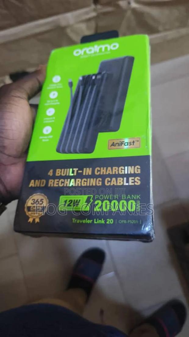 Oraimo Traveler Link 20 Power Bank in Accra - Fast Delivery in 2 Hours · Photo 3