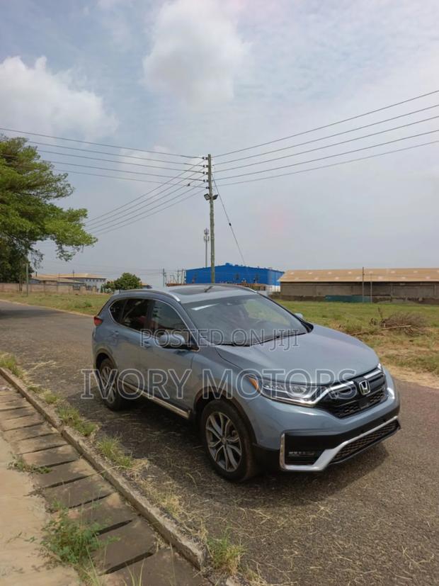 Honda CR-V Touring AWD 2020 Blue photo 2