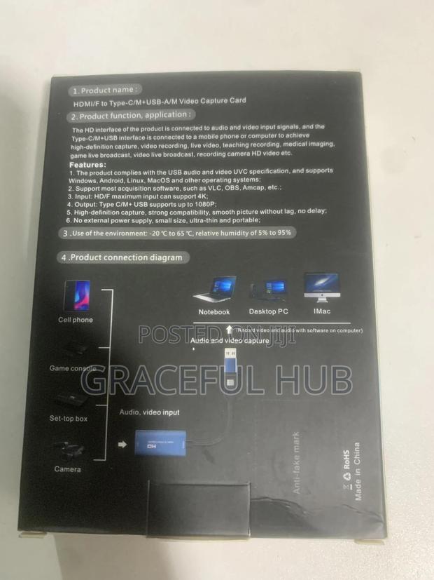 Usb and Typec Video and Audio Capture Card photo 5