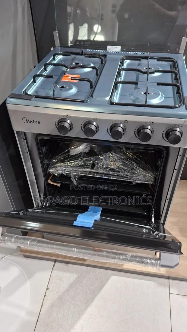 Midea 4 Burner With Oven and Grill