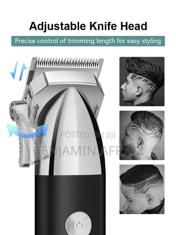 Adjustable Knife Head Cordless Hair Clippers Km-235 photo 2