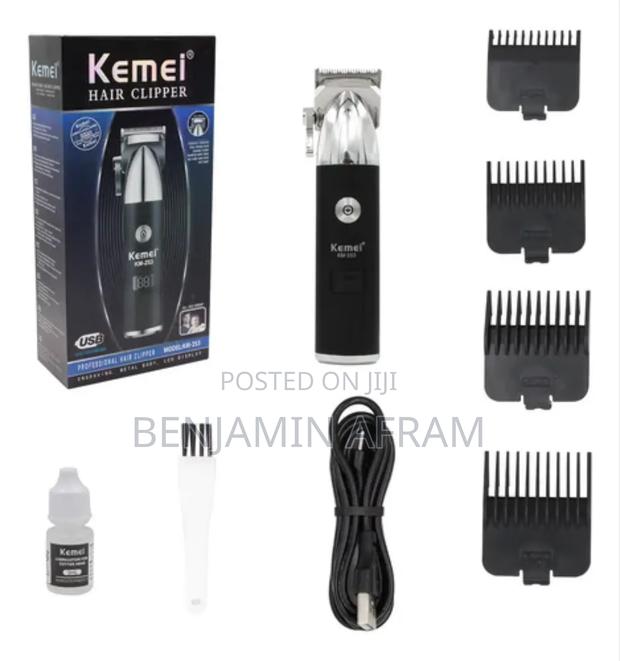 Adjustable Knife Head Cordless Hair Clippers Km-235 photo 4