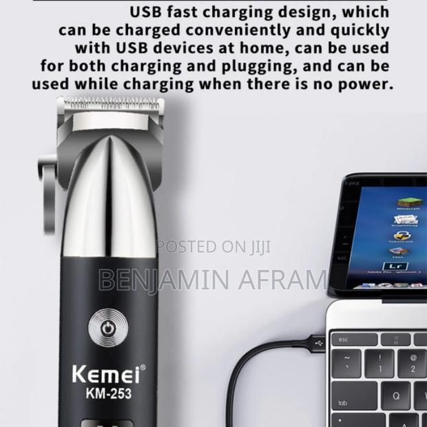 Kemei Pro Line Fade Hair Clippers photo 5