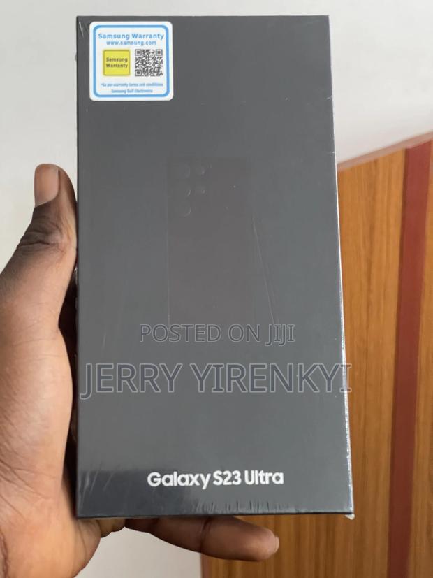 New Samsung Galaxy S23 Ultra 256 GB Black photo 3