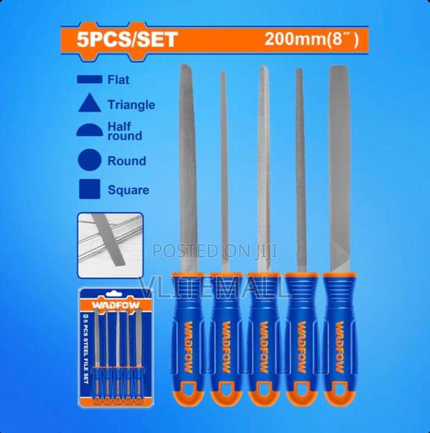 Wsf2405 5 PCS Steel File Set photo 2