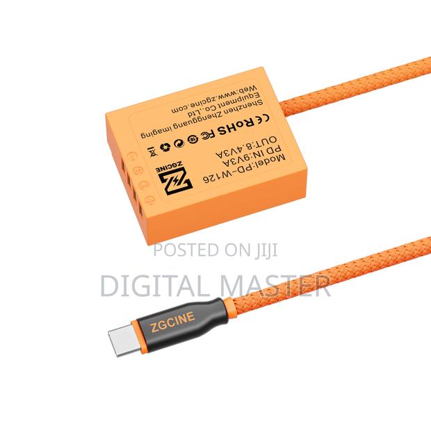 Zgcine Usb-c Pd To W126 For Fujifilm Dummy Battery Cable photo 2