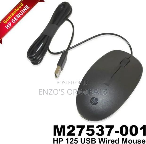 Original Hp Wired Mouse 125 Brand New Oem