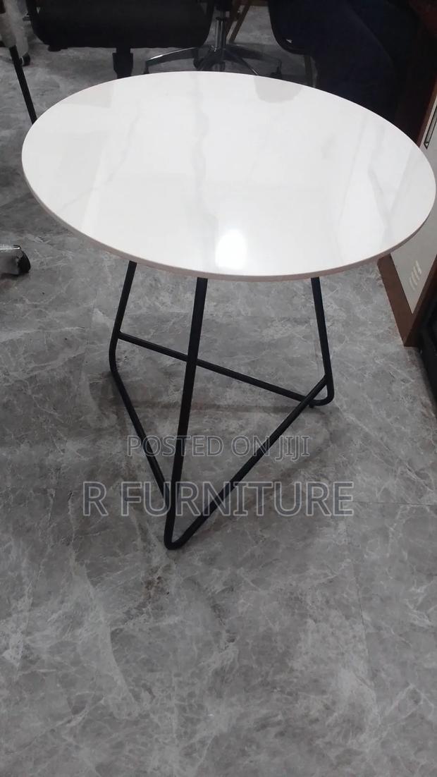 Coffee Table With Metal Black Legs photo 2