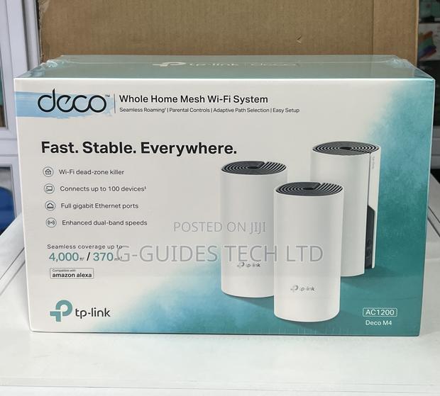 Tp-link Deco M4 Ac1200 Whole Home Mesh Wi-fi System 3-pack photo 3