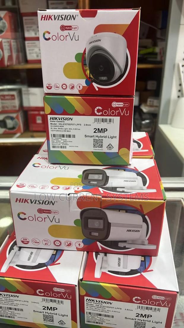 Hikvision 2mp Colorvu With Audio Full Color Analog CCTS Camera · Photo 2