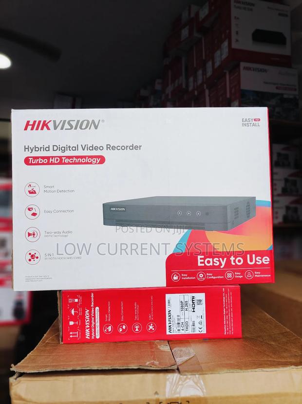 Hikvision 4 Channel Dvr 2mp Smart Ai Two Ways Audiods-7204hghi-m1/T