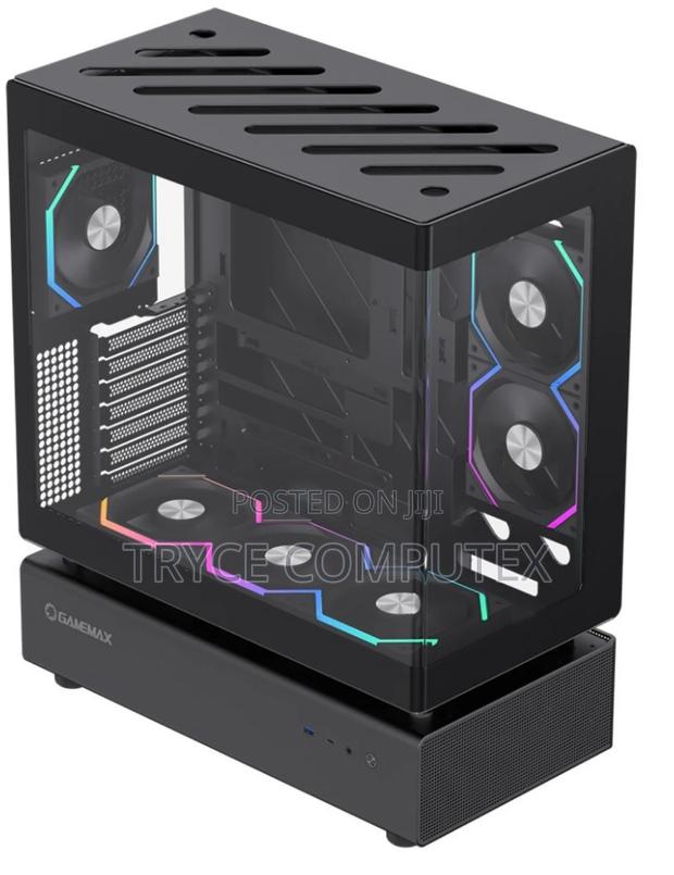 Gamemax Infinity N80 Curved Tempered Glass Usb3.0/Type C Atx
