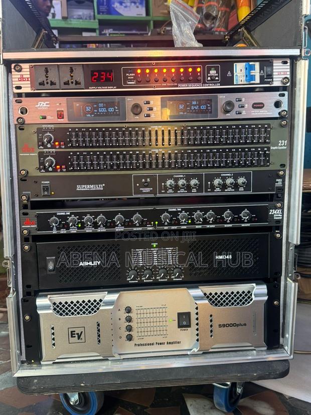 Complete Full Set of Rack With Ev Amplifier and Ashley 4 in One · Photo 4
