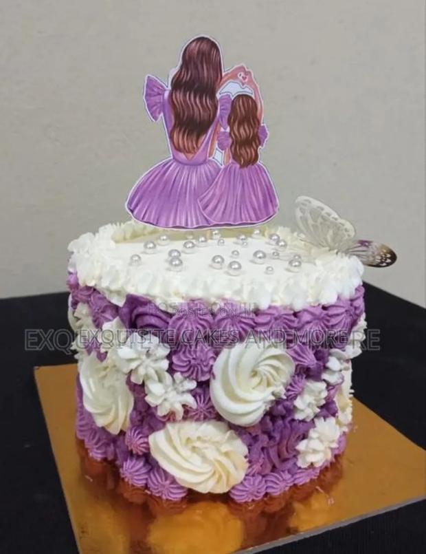 Mother and Daughter Purple Cake, Order Now · Photo 4