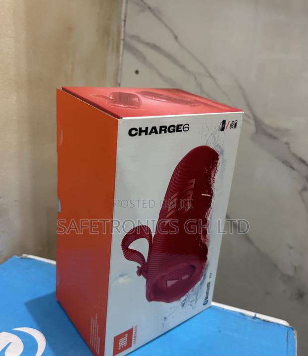 Check Out Bluetooth JBL Wireless Charge 6 Red Speaker · Photo 2