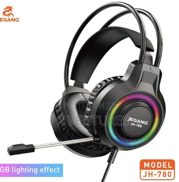 RGB Headphones With Usb and 3.5port