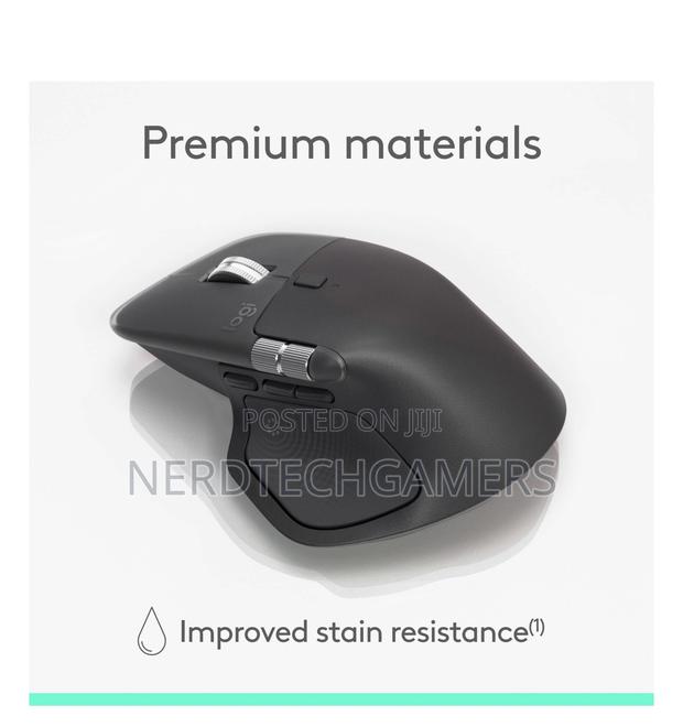 Logitech Mx Master 4 Wireless Mouse for Business (Graphite) photo 3