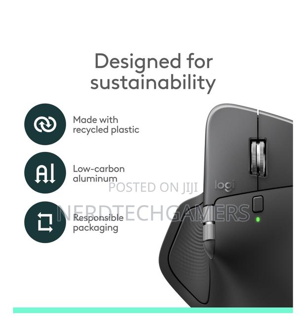 Logitech Mx Master 4 Wireless Mouse for Business (Graphite) photo 8
