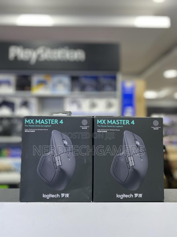 Logitech Mx Master 4 Wireless Mouse for Business (Graphite)