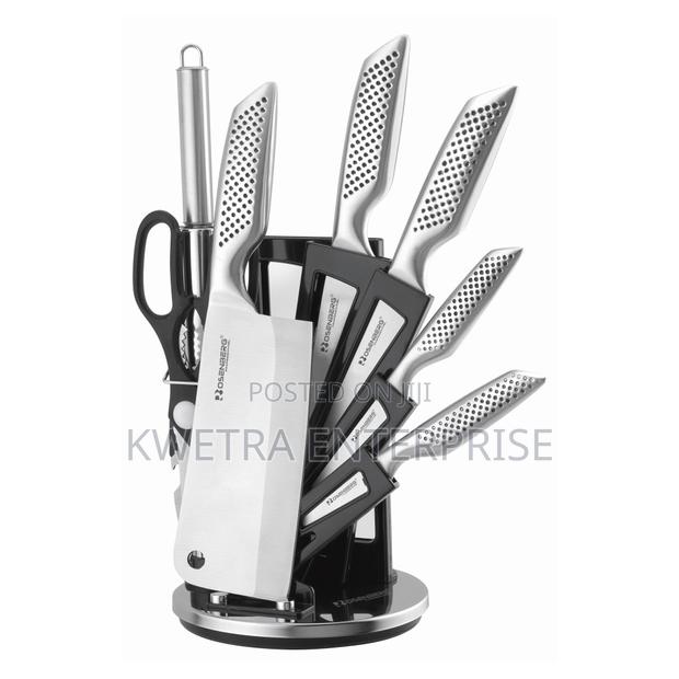 Rosenberg 8 PCS Knife Set Rb-008td - Silver