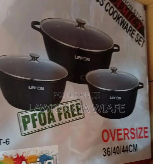 Extra Large 6pcs Nonstick Cookware Set